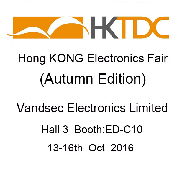 Vandsec at Hong Kong Electronics Fair 2016